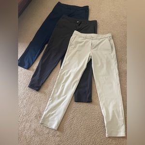 Lululemon Commission Pants. Waist: 34 Length: 32.